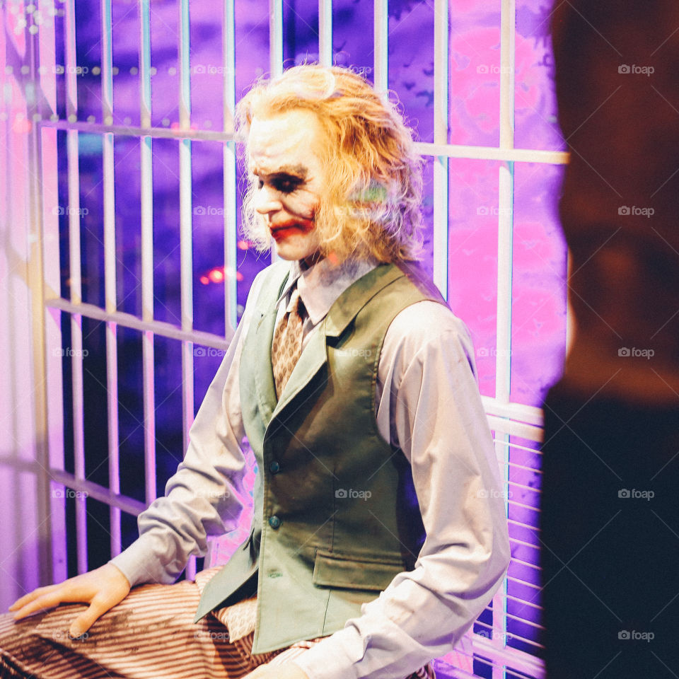 Joker!. No, I'm not gonna kill you.  I'm just gonna hurt you, really, really bad - joker