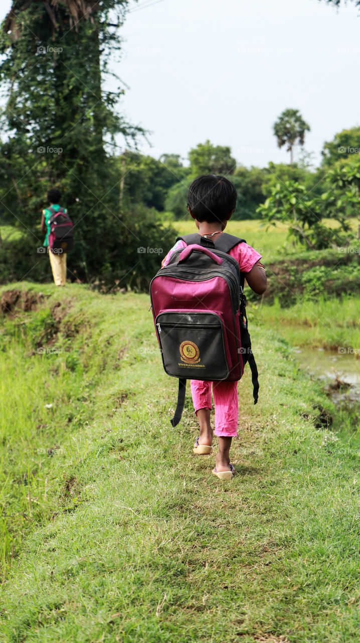 A Story of a village girl who is ready to go school after her leave got finished.... Sad thing for me at my childhood..