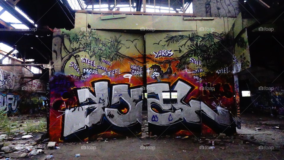 Graffiti, Vandalism, Street, Rebellion, People
