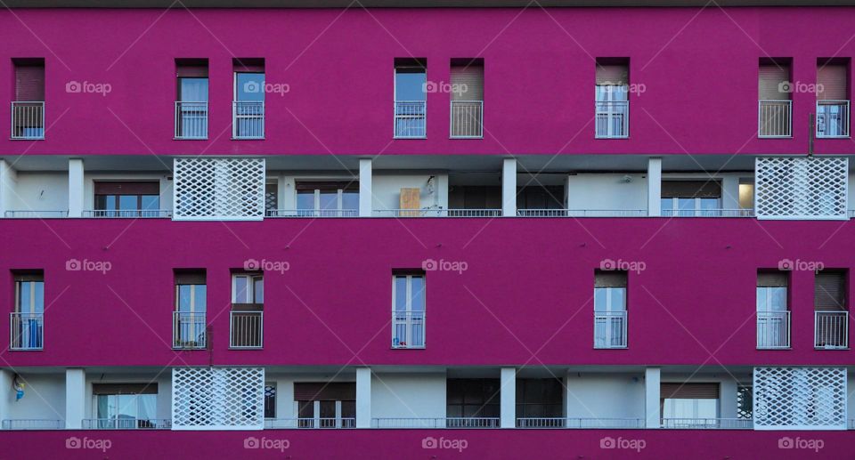 Urban building in Italy 