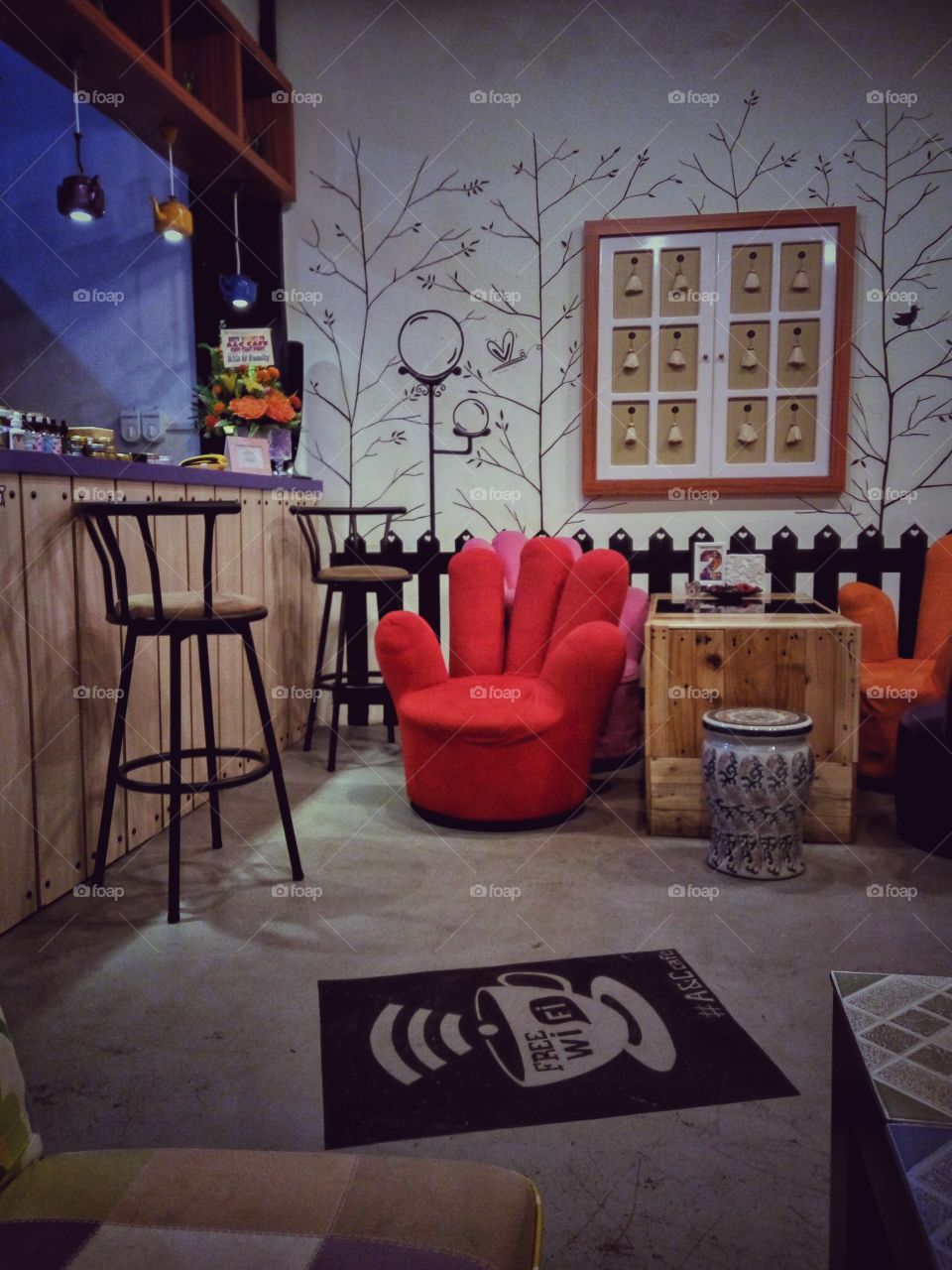 Art and craft interior