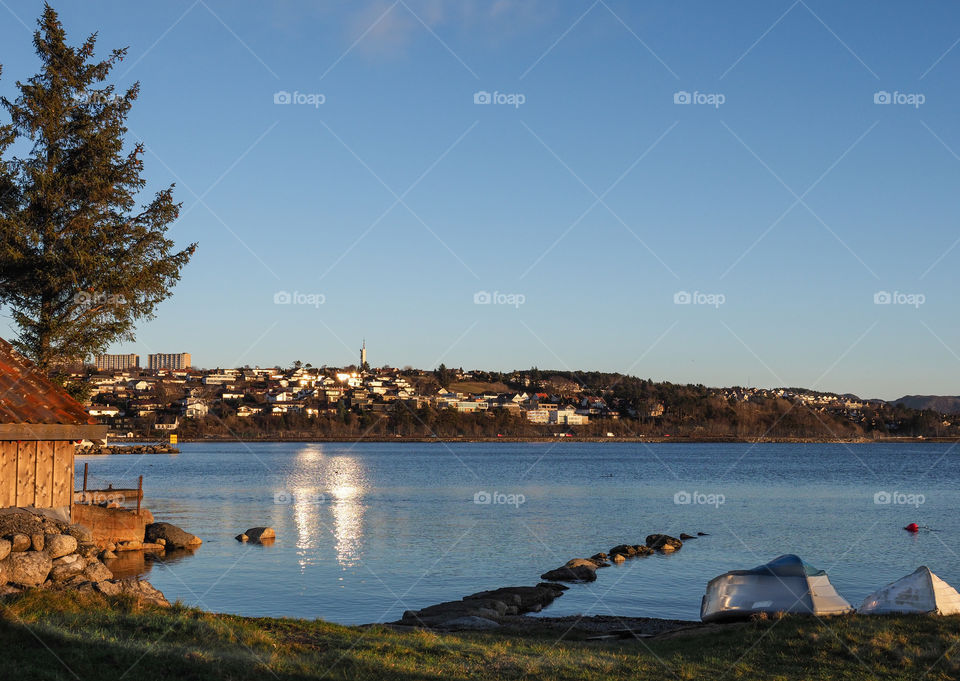 View of city, Stavanger, Norway
