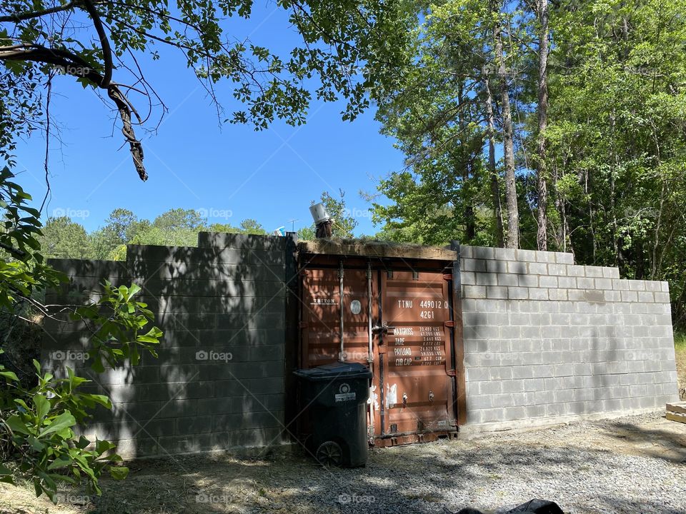 Storm Shelter Wall