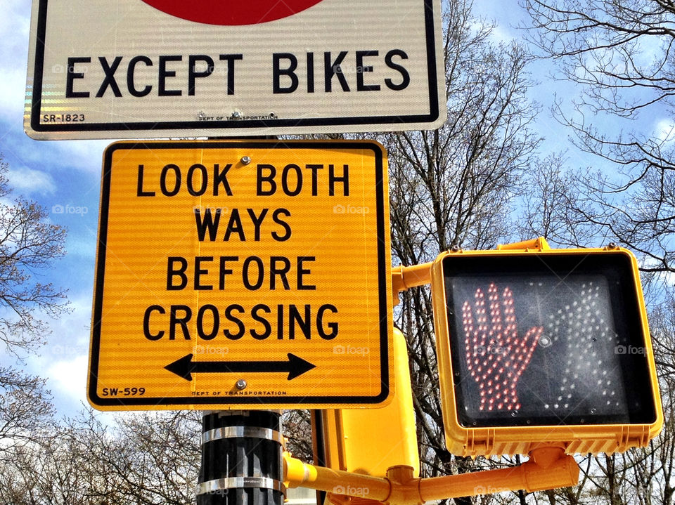 the crosswalk nyc signage by vincentm