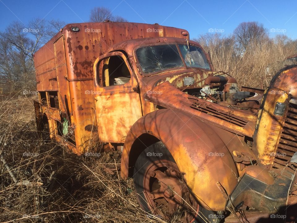 Abandoned, Vehicle, Broken, Wreck, Rust