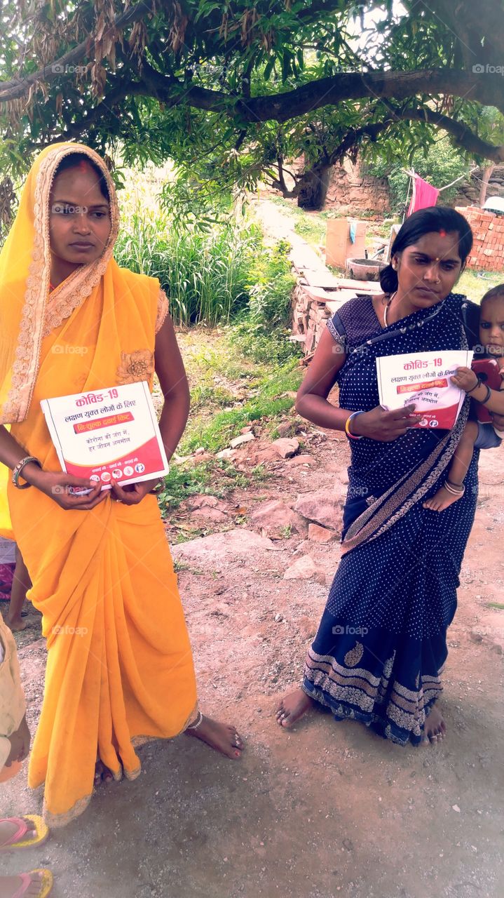 field work india corona kit distribution
