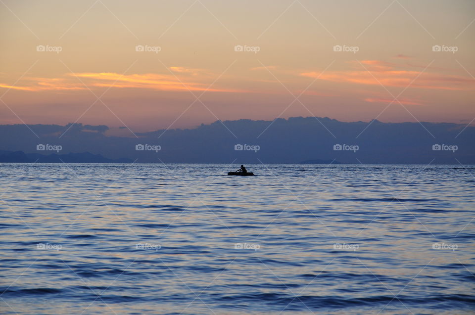 Sunrise over the Black Sea 