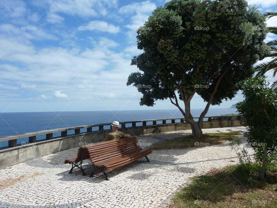 leisure - looking at the sea