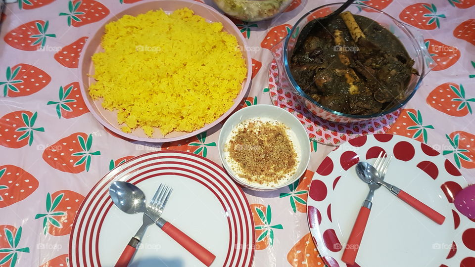 Ghormeh Sabzi Iranian Traditional Food