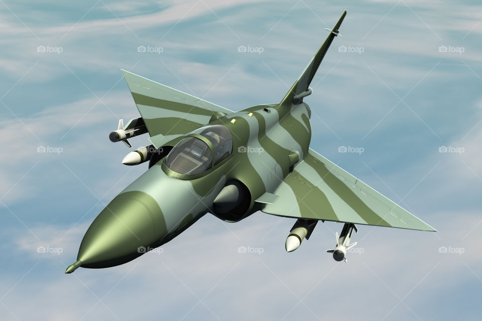 Jet fighter