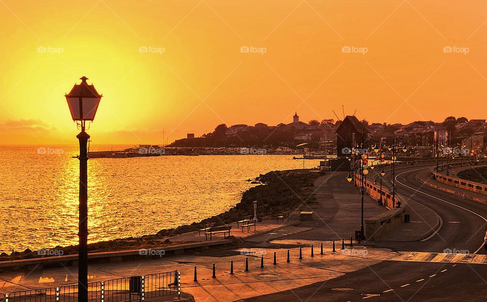 Golden hour, Sunrise , Nessebar-Bulgaria