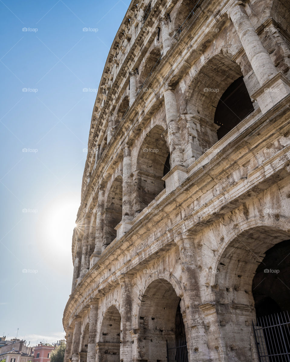 Architecture, Ancient, Colosseum, No Person, Amphitheater