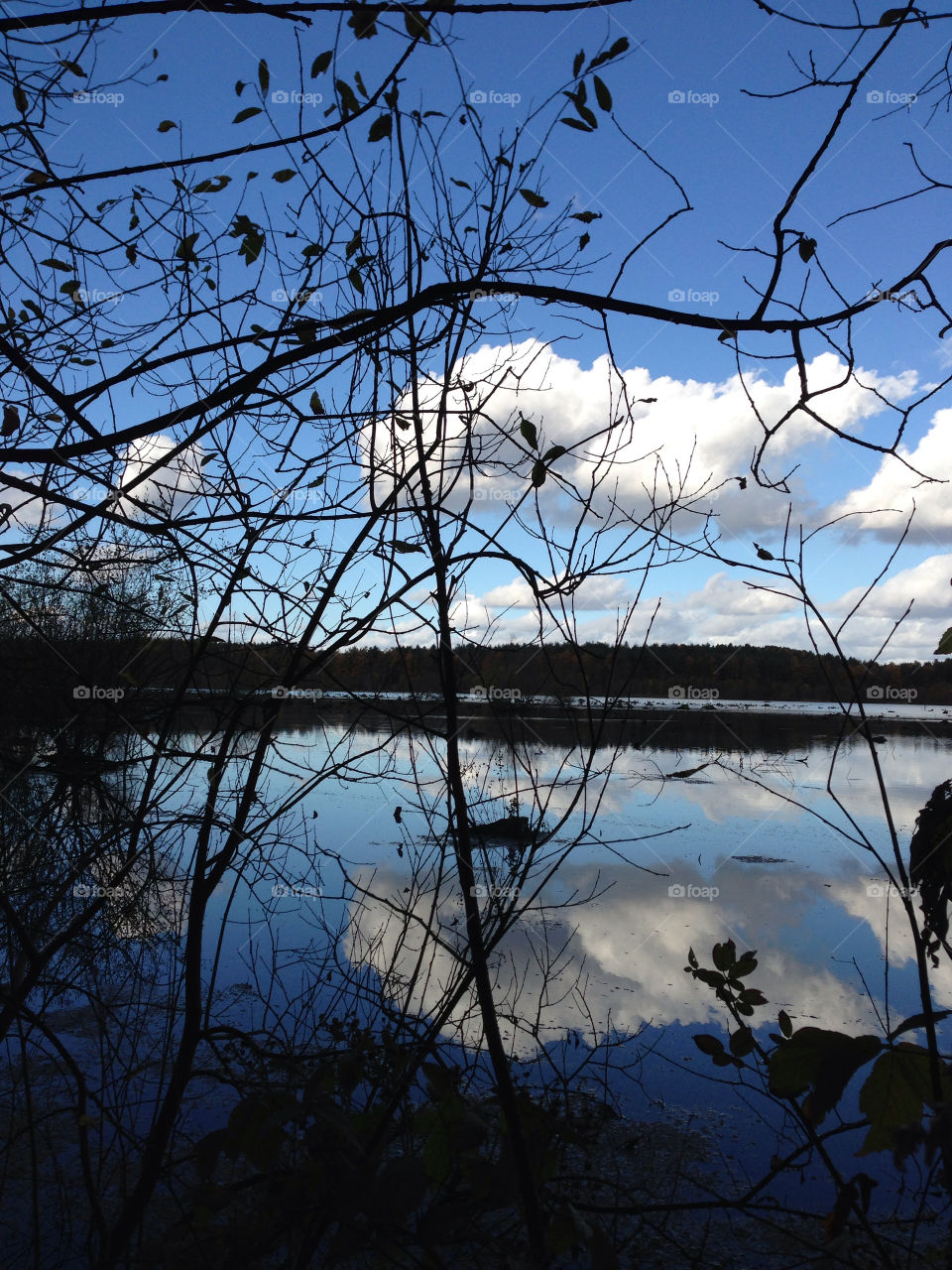 outdoors clouds reflection by ianbeattie