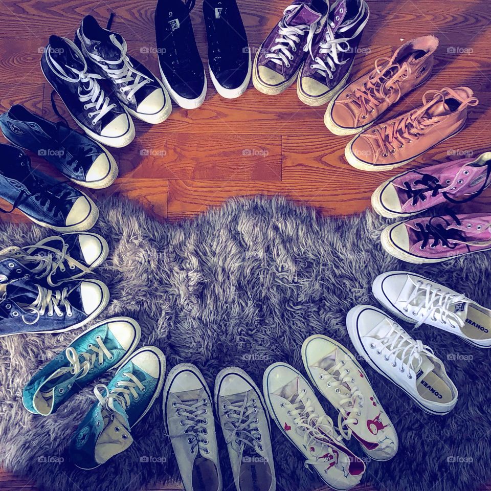 My converse collection ♥️