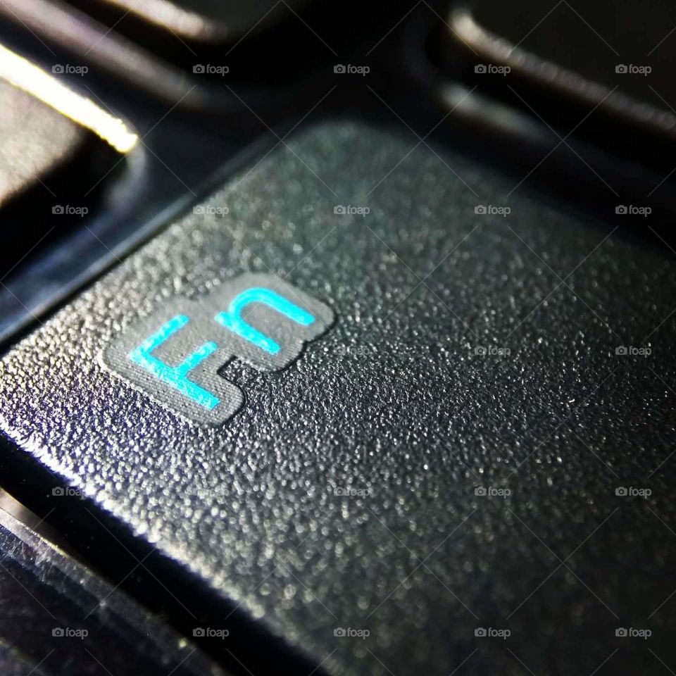 Key of laptop