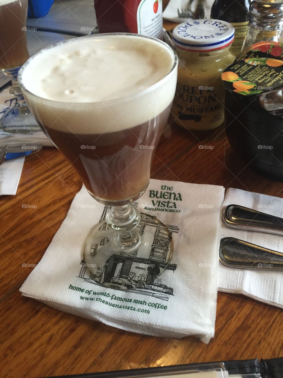 Irish Coffee at The Buena Vista in San Francisco 
