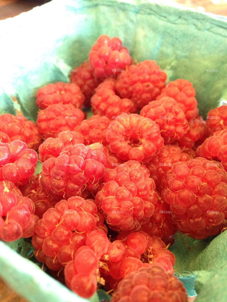 Local raspberries 