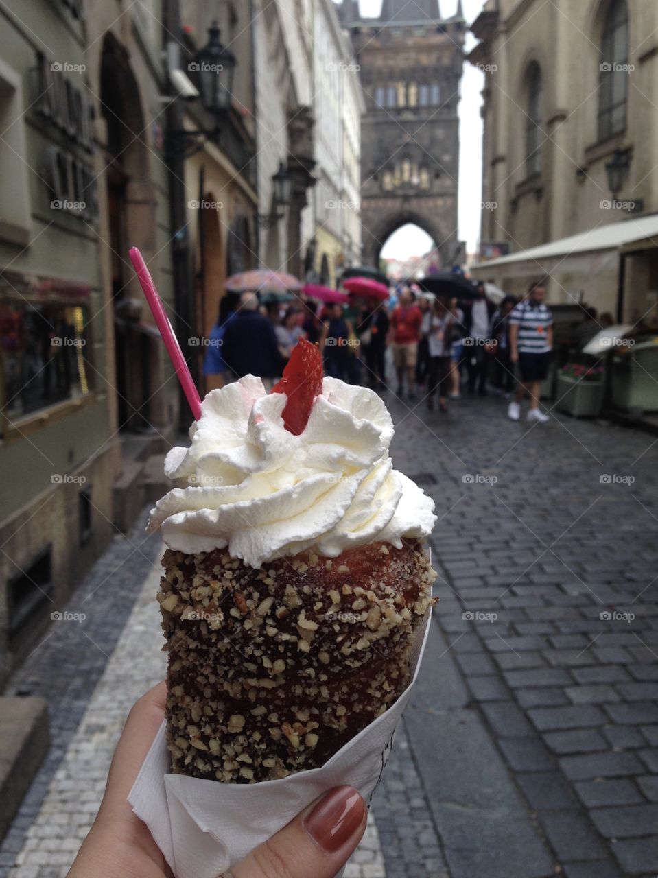 Sweet trdlo in Prague 