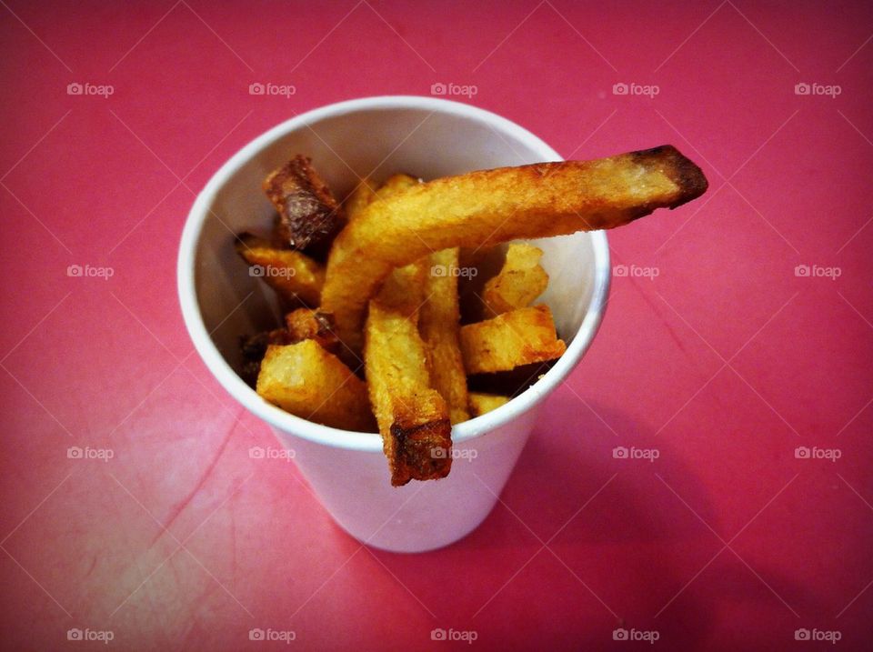 Cup of French fries