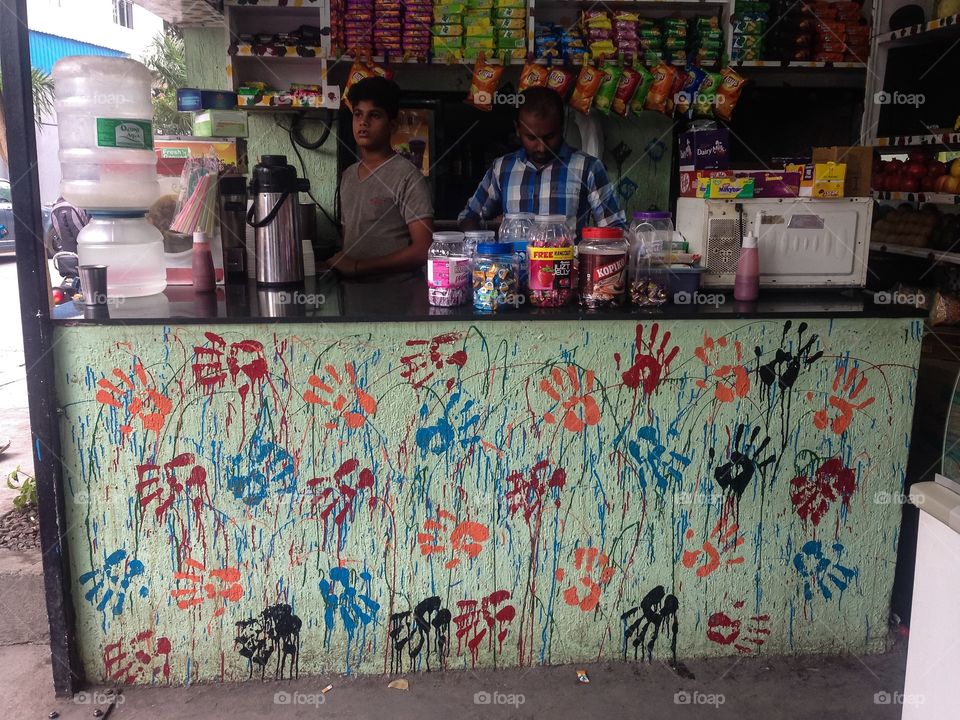 Local tea shop
