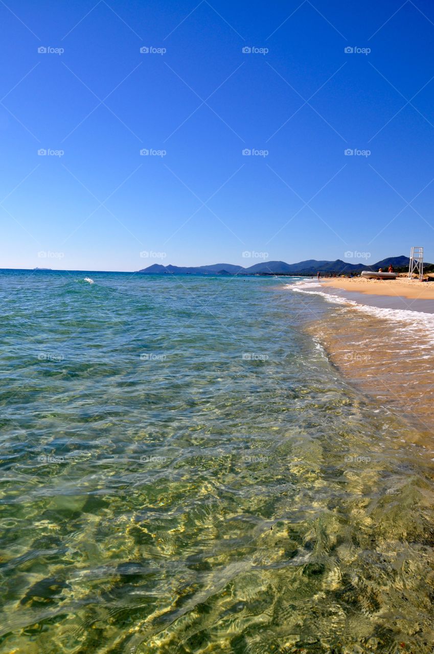 Sardinia beach 