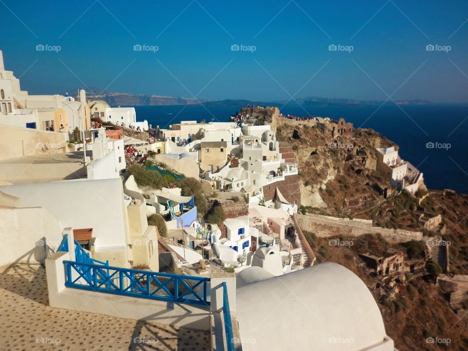 great view in santorini, Greece