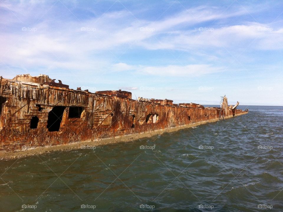 Selma concrete shipwreck