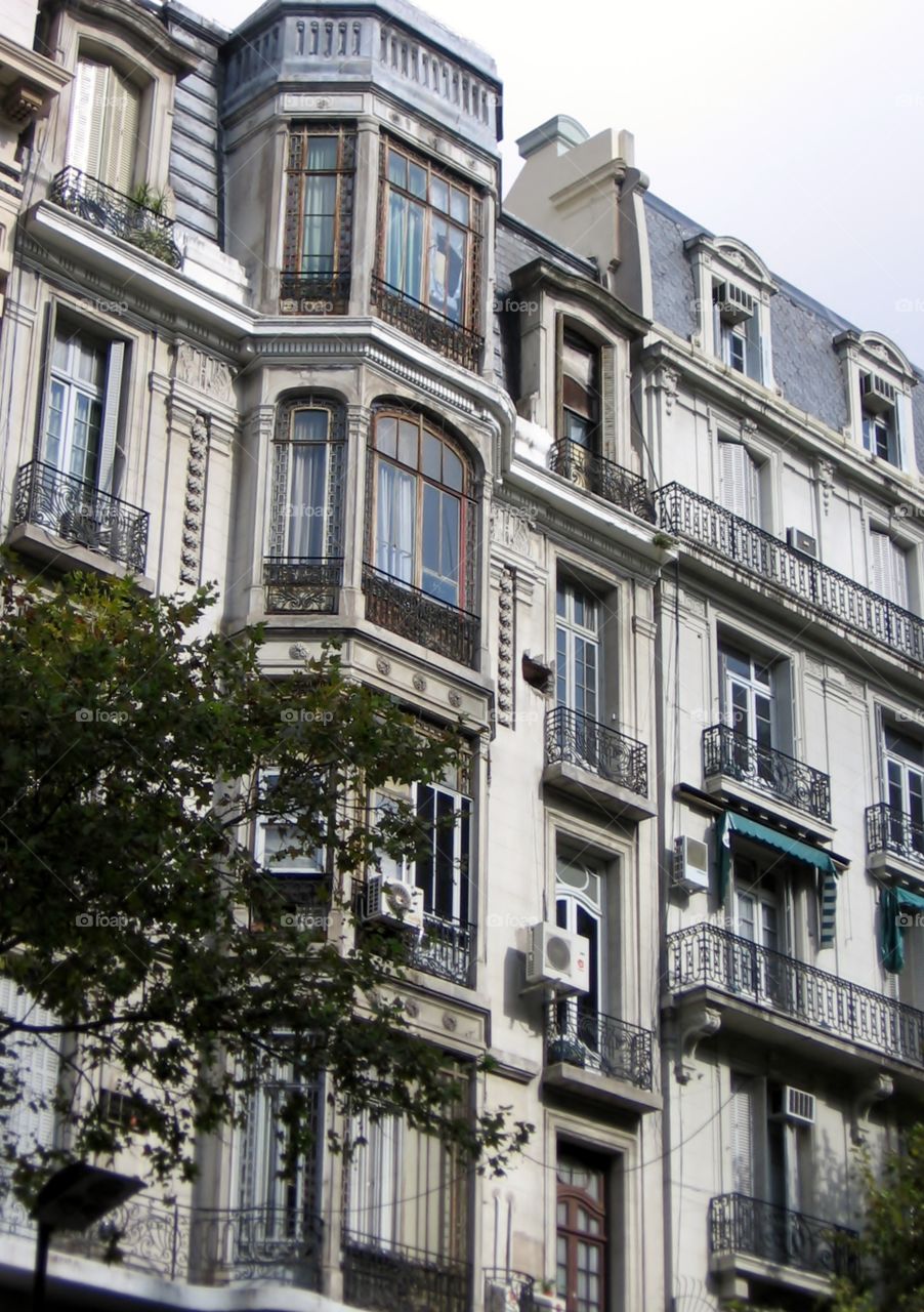 Buenos Aires. Elegant Street