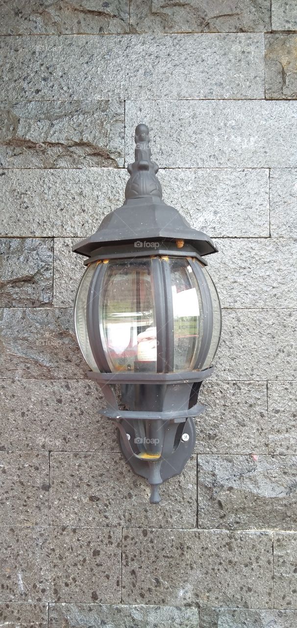 Sticky lamp is black