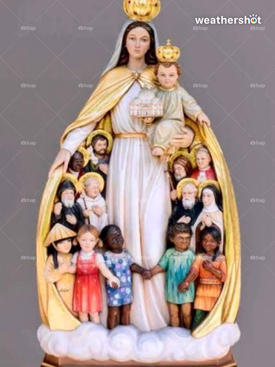 🙏 🇪🇸 Oh Maria, ruega por nosotros que recurrimos a ti.  Amén.  🇧🇷 Ó Maria, Nossa Senhora, rogai por nós que recorremos a vós. Amém. / 🇺🇸 O Mary, pray for us that we turn to you.  Amen. / 🇮🇹 O Madonna, prega per noi che ci rivolgiamo a te. Amen. 