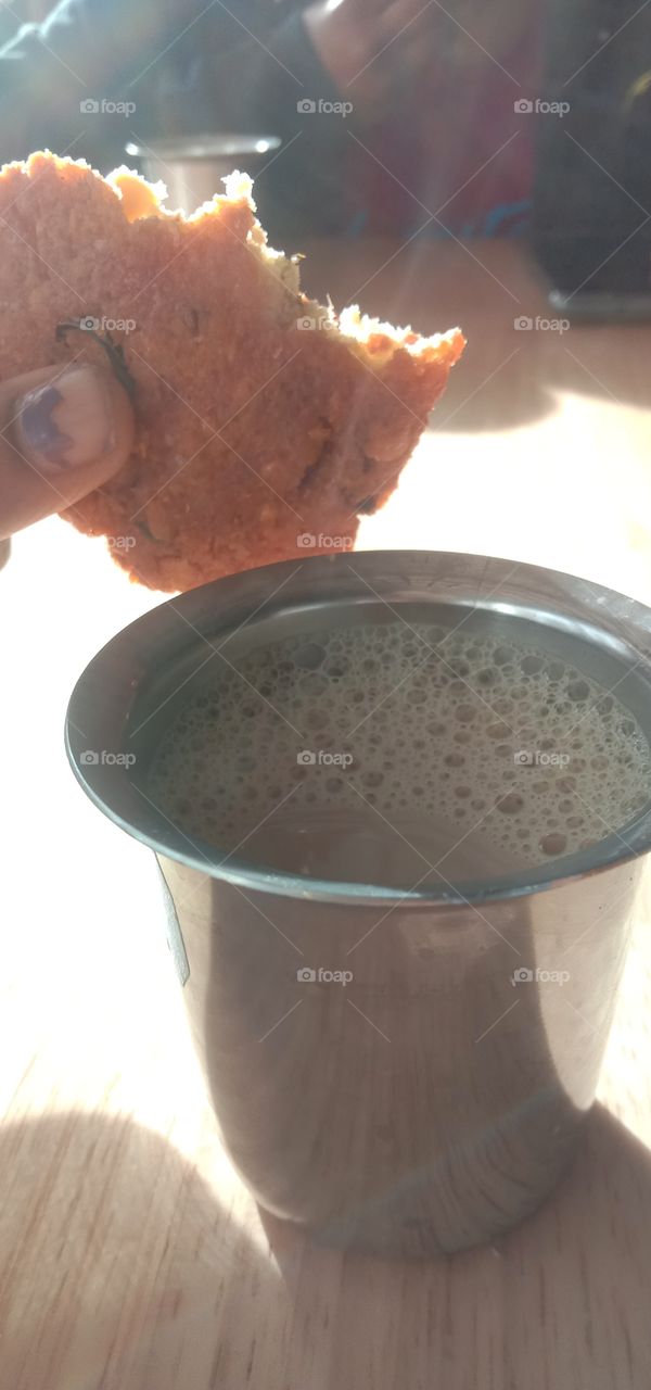 meet paripuvada bite and Indian coffee