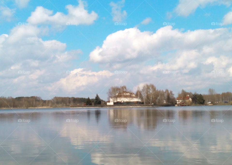 Water, Reflection, Lake, River, No Person