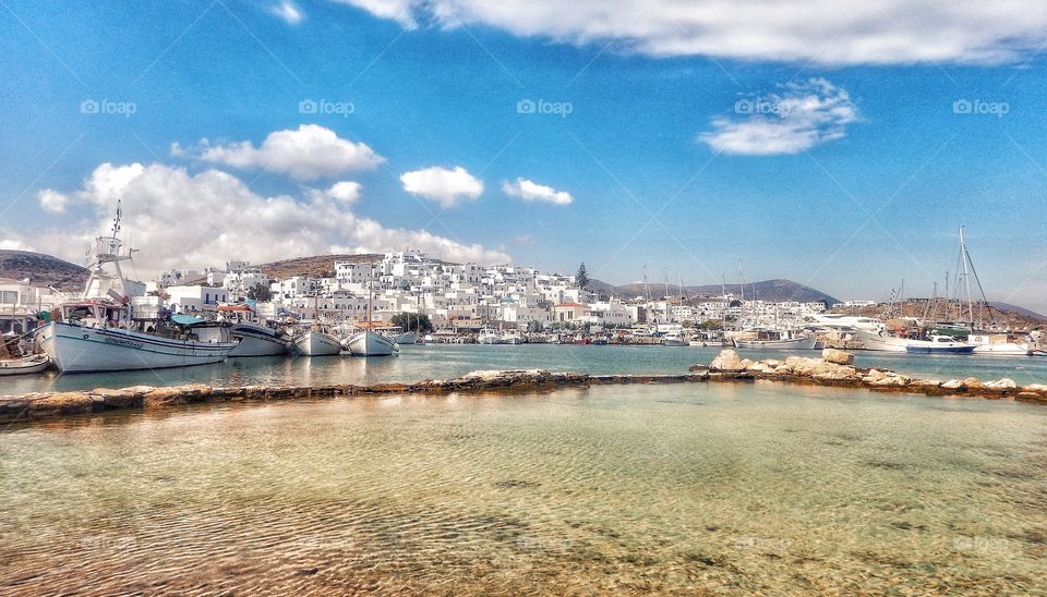 Naoussa Island of Paros Greece 