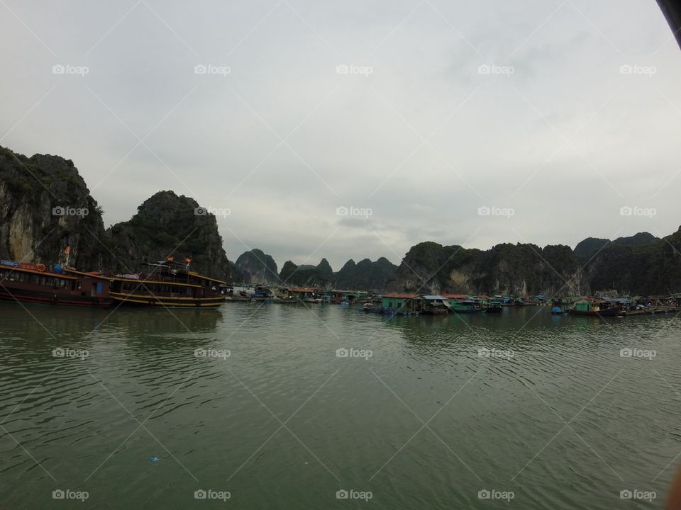 Fishing Village in Vietnam