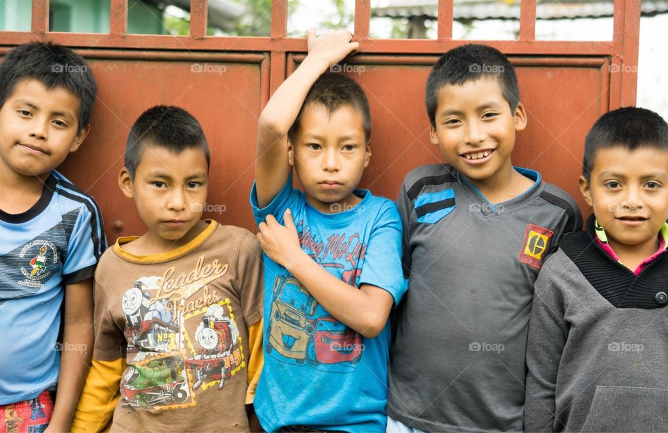 Guatemalan Boys in the Highland