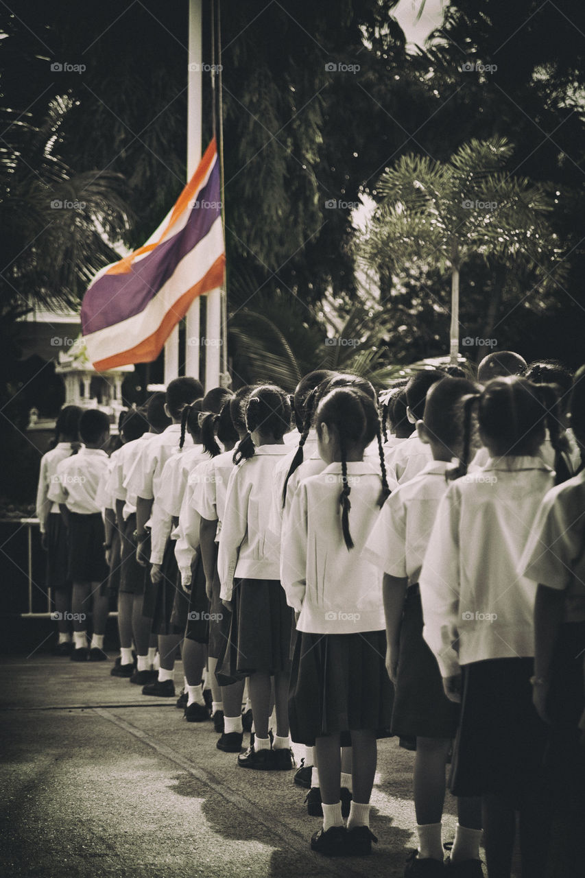 Education. Shoot in local school in Thailand