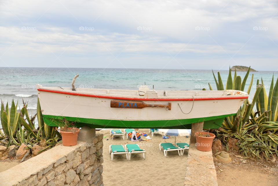 Beach in ibiza