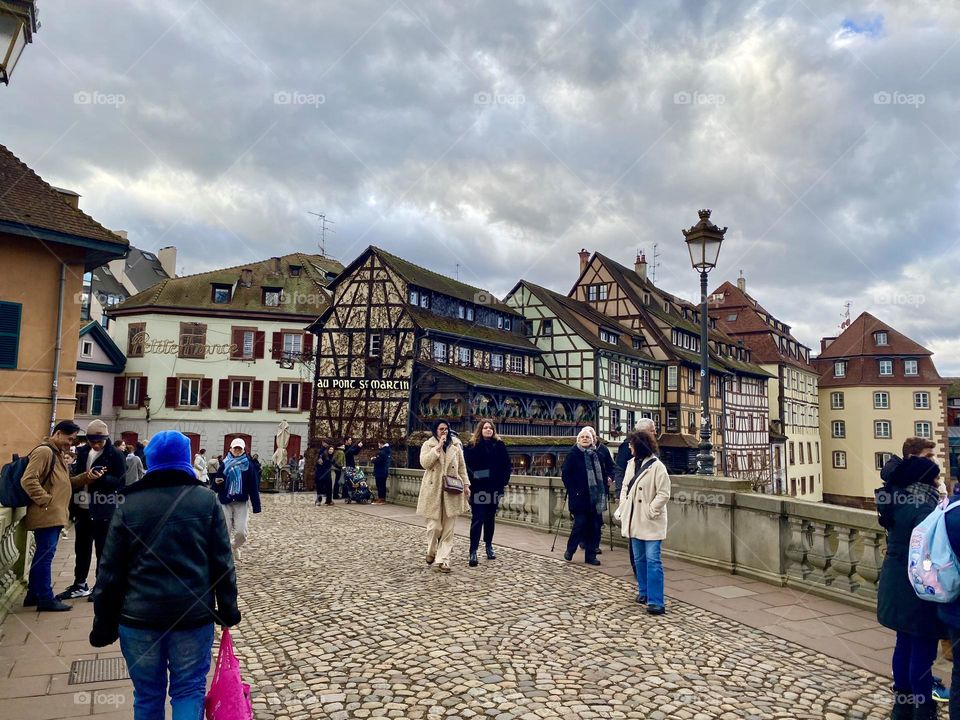 A romantic charm of Strasbourg, France 