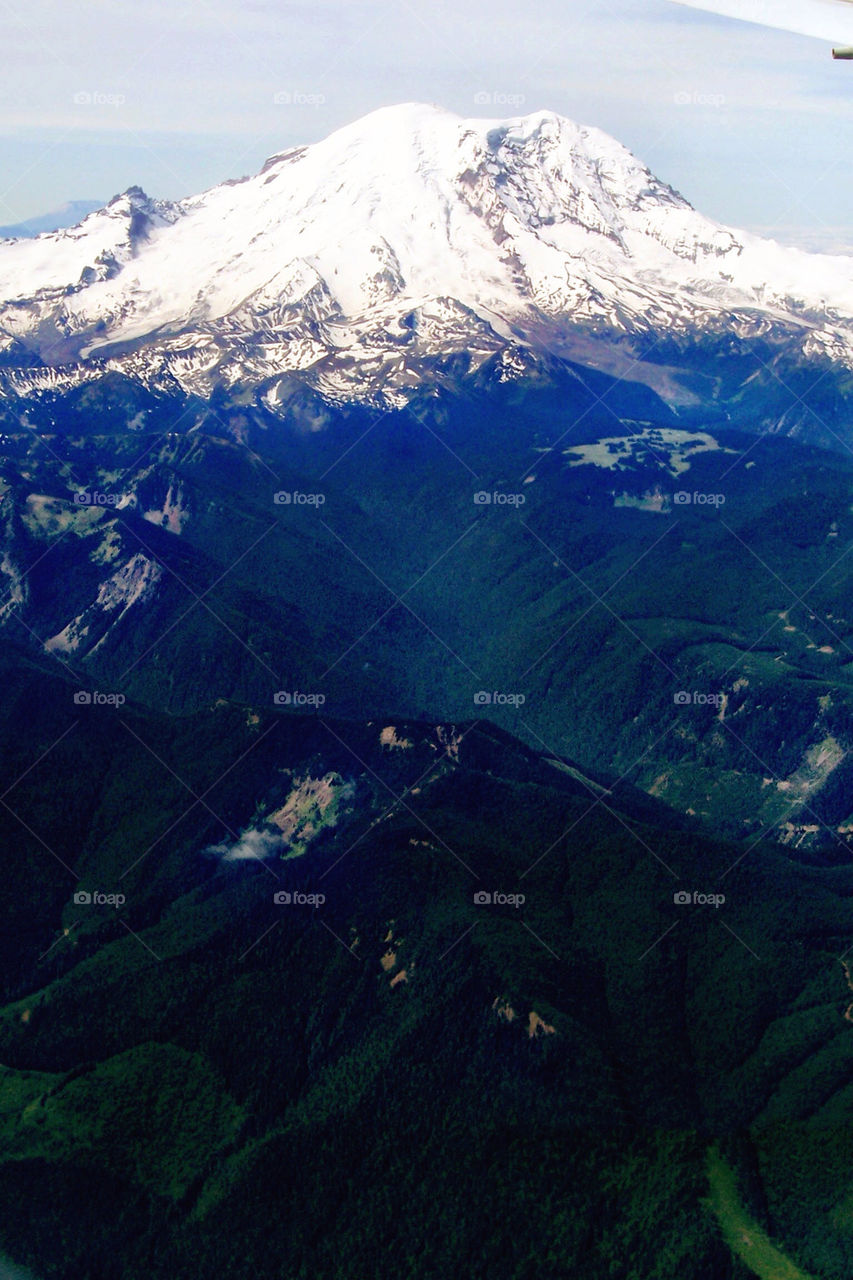 snow sky clouds trees by hayen