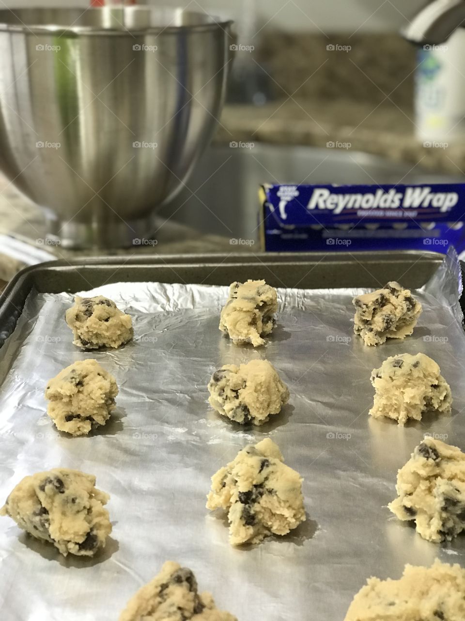 Chocolate chip cookie dough 