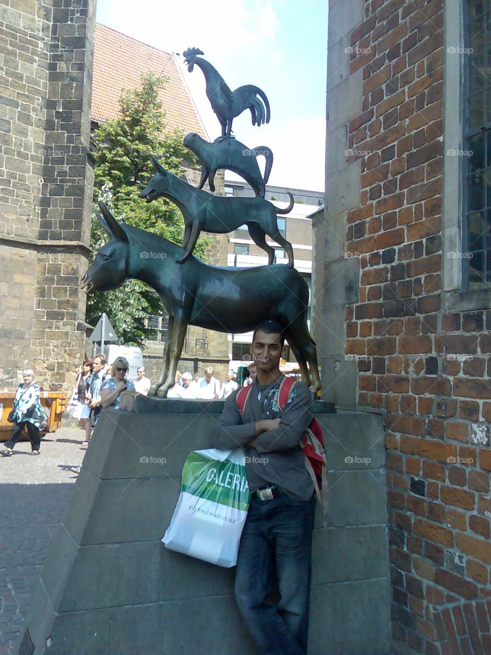 # Statue# It's me# Bremen# Belgium#
