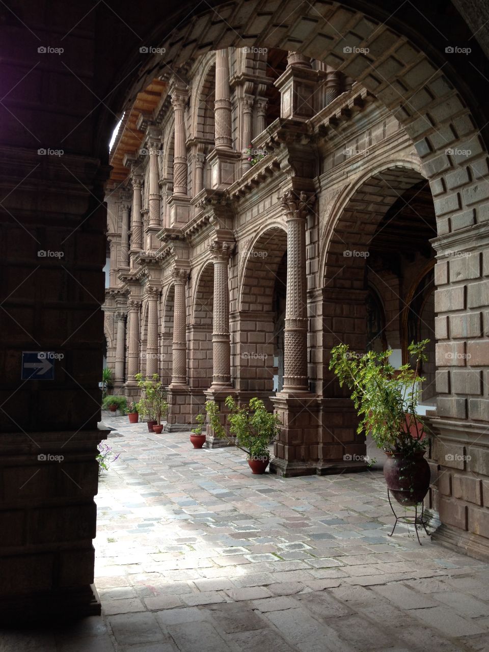 Architecture in Cusco, Peru