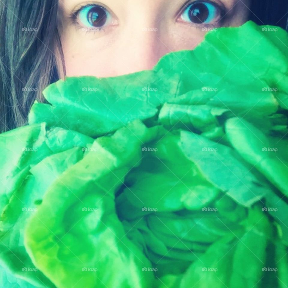 Eat Your Greens 
Lettuce Selfie 