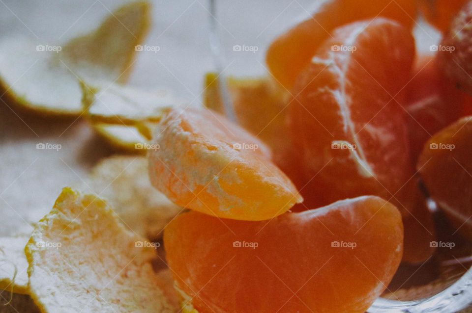 Tangerines, as a symbol of the New Year, are very fragrant and smell of childhood, a fairy tale