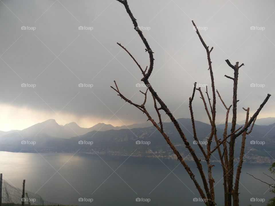 Lake Garda from Prada