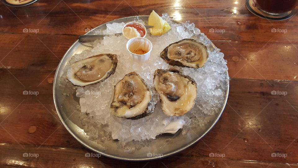 Four Oysters for us
