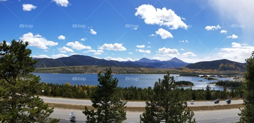 beautiful, scenic, colorful Colorado! perfect day for travel.. even better day to be outdoors!