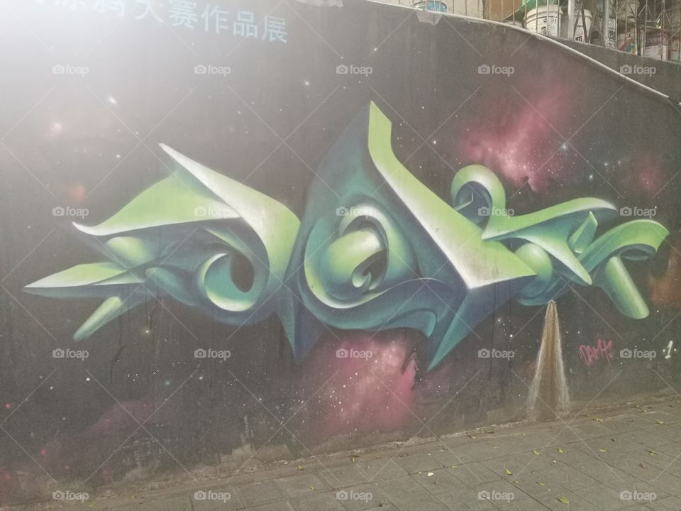 Graffiti Art in Shenzhen, China