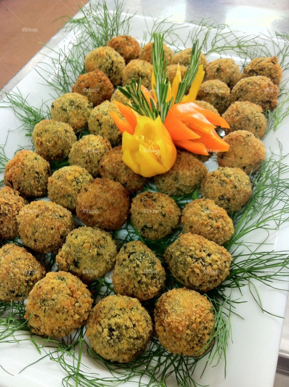 Spinach and Lamb Croquettes 