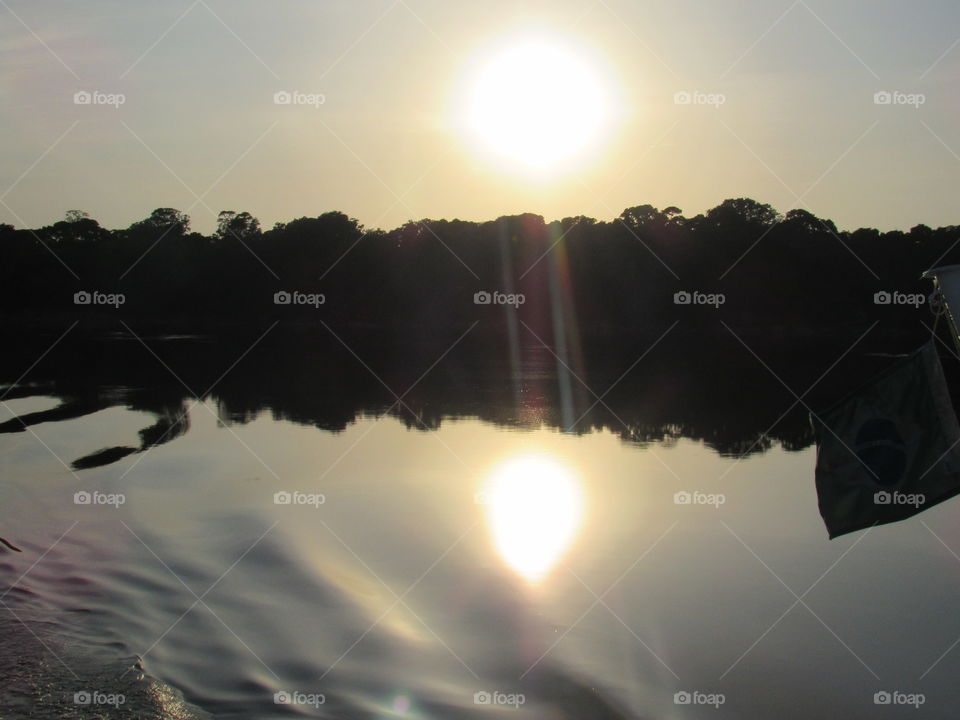 Sunrise in the Amazon BR